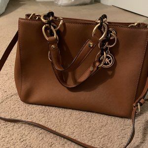 Michael Kors Cynthia Leather satchel